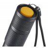 Lanterna LED Hama W200 2-em-1, 200 lm, foco zoom, 3 modos, preto
