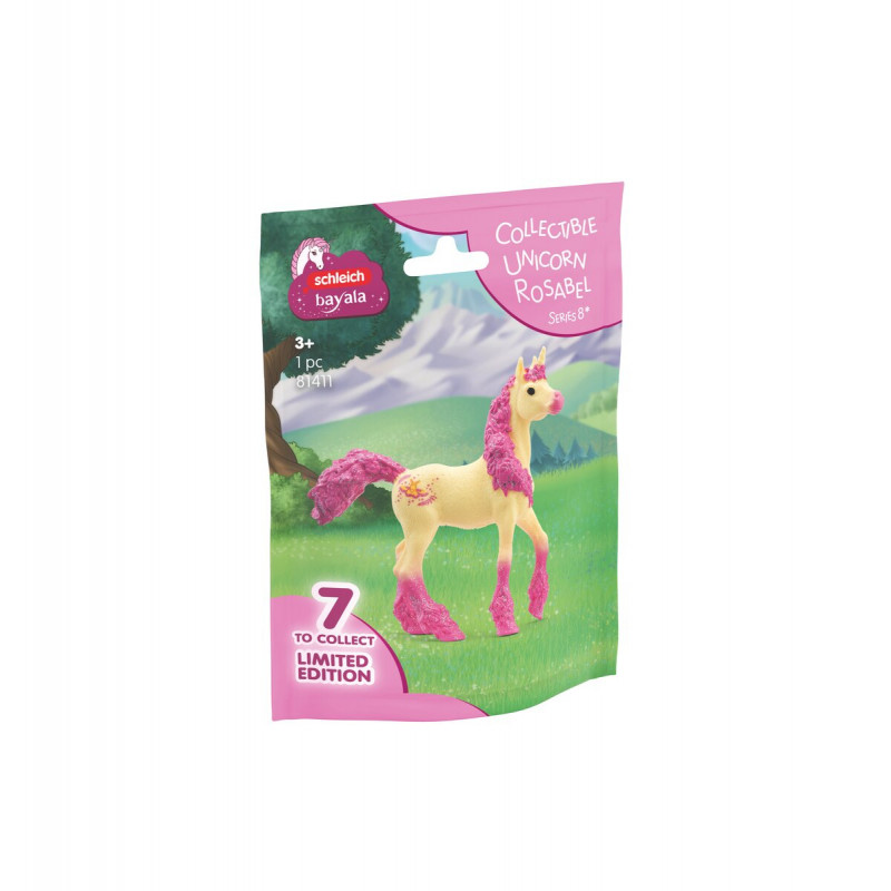 Figura colecionável Schleich Bayala unicórnio Rosabel