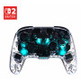 Comando de gaming sem fios Turtle Beach Afterglow Transparent Wireless RGB para Nintendo Switch 2