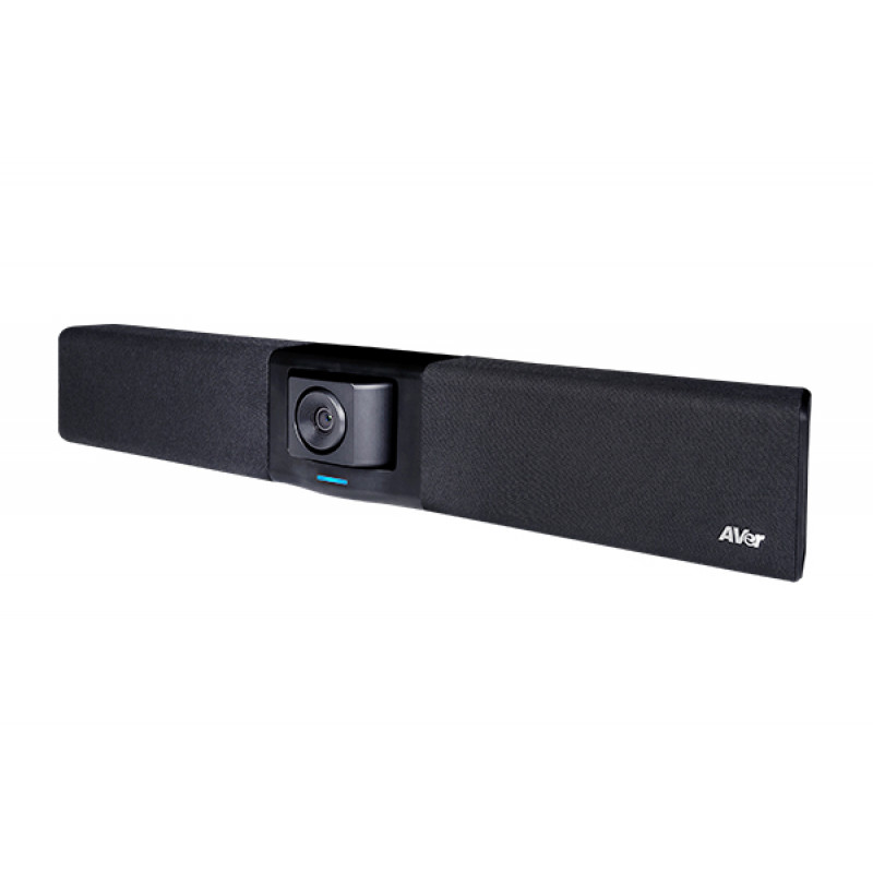 Câmara de videoconferência PTZ 4K AVer VB342 Pro com zoom 15x e enquadramento por IA, preto