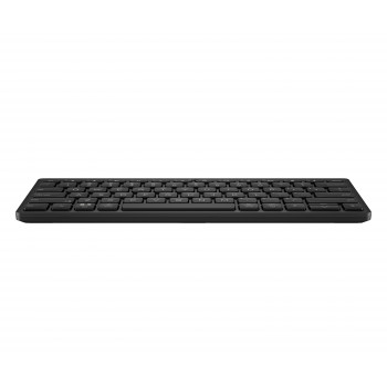 Teclado Bluetooth multi-dispositivo compacto HP 350 - sem fios - Bluetooth - interruptor mecânico - preto 692S8AA#ABE