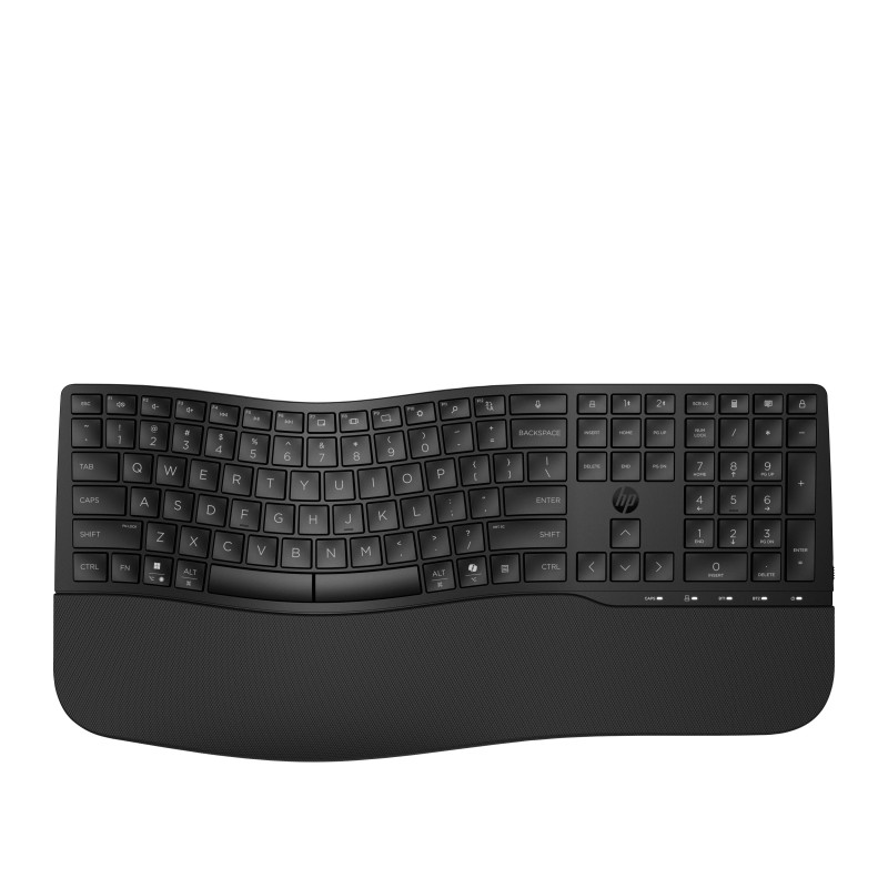 HP 680 CFT Teclado Sem Fios Dual-Mode Francês AZERTY Preto 8T6L8AA#ABF
