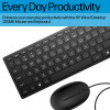 Conjunto de teclado e rato com fio HP Desktop 320MK, layout russo, preto 9SR36AA#ACB