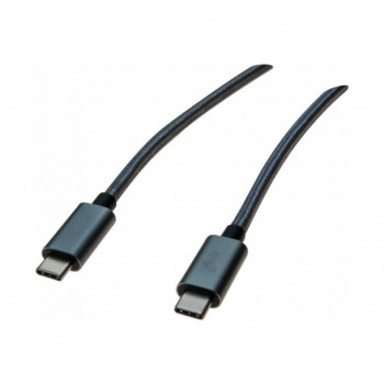 Cabo USB 3.1 Type-C EXERTIS CONNECT 10 Gbps preto 532483