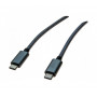 Cabo USB 3.1 Type-C EXERTIS CONNECT 10 Gbps preto 532483