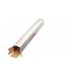 LEITZ Esselte tubos de envio quadrados dobráveis 75 x 75 x 750 mm, cartão canelado, empilháveis, para envio postal e arquivo, 10 unid. (20957)