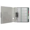 Leitz separador 1235 Style DIN A4 1-5 polipropileno multicolor 5 separadores extra-largos, imprimível em PC 1235-00-00