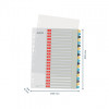 Leitz 12490000 separador numérico A4 12 separadores polipropileno