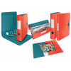 LEITZ Active Urban Chic dossier de arquivo, 180°, 65 mm, vermelho claro, A4, Polyfoam, efeito duplo, lombada redonda 1117-00-20