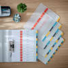 Leitz Cosy A4 conjunto de separadores impressos, 1-12, PP, multicolor 12480000