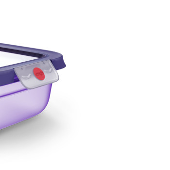 Recipiente de conservação EMSA ONE CLICK 1,2L violeta 3110601754