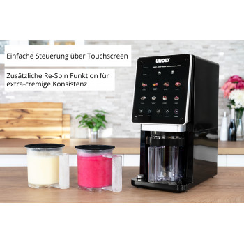 Máquina de gelados Unold 48805 Cream Dream 0,5 L, preto