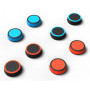 Conjunto de capas para sticks uRage Control Stick Caps Colors 8in1 para Nintendo Switch 2, multicolor (00115537)