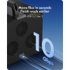 ICY BOX IB-3710-C31 Caixa JBOD USB 3.2 Gen 2 de 10 baías para HDD/SSD SATA de 2,5
