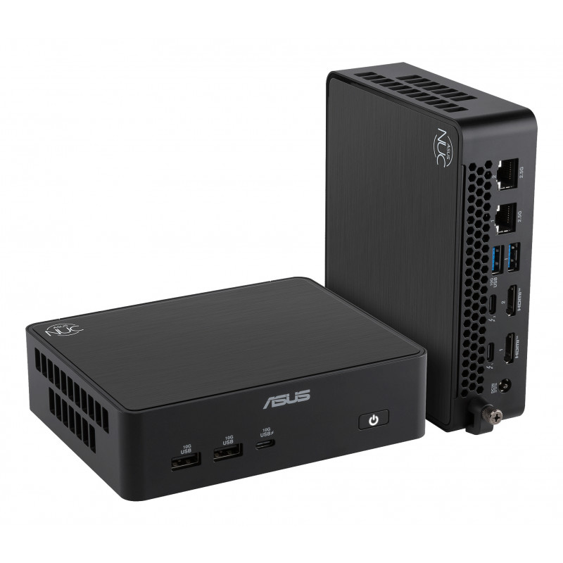 ASUS NUC 16 Pro RNUC16GDKU7684N2 Mini-PC, Intel Core Ultra 7 356H, 32GB RAM, 1TB SSD, Wi-Fi 6E, preto 90AS00Q1-M002L0