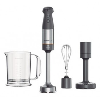 Kenwood 0W22111072 Varinha mágica, 1000 W, velocidade variável, pé em aço inoxidável, branco/cinzento
