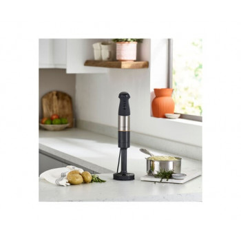 Kenwood 0W22111072 Varinha mágica, 1000 W, velocidade variável, pé em aço inoxidável, branco/cinzento