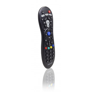 Comando universal Philips SRP3013/10 – 6 dispositivos, função de aprendizagem e macro, preto