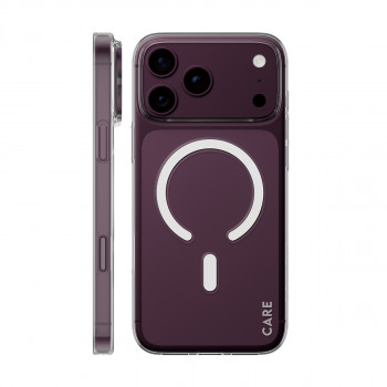 Capa PanzerGlass CARE™ SL1M transparente com MagSafe para iPhone 17 Pro Max