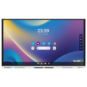 Ecrã interativo 4K SMART Board GX186-V4-5L 86 polegadas com toque IR, Android 14 SBID-GX186G-V4-5L