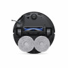 Robô aspirador Ecovacs Deebot T50 Omni com estação de esvaziamento, 8000 Pa de potência de aspiração, limpeza com mopa de água quente, TrueMapping 2.0, AIVI 3D 2.0, preto DDX57