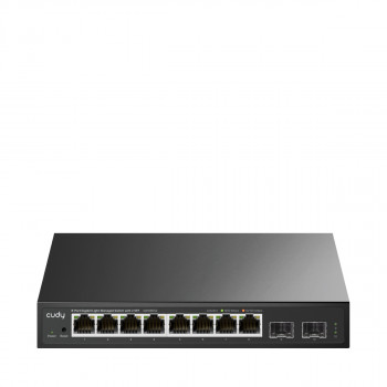 Switch Gigabit Ethernet Cudy GS108ES2 de 8 portas com 2 uplinks SFP