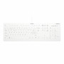 CHERRY DIGITAL HEALTH Active Key AK-C8112 Teclado médico lavável, tamanho completo, USB, QWERTZ, branco AK-C8112-US-W/CH
