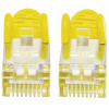 Cabo de rede Cat.7 SFTP Intellinet High Performance, 15 m, ficha RJ-45 para ficha RJ-45, amarelo, sem halogéneos, snagless 741125