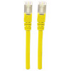Cabo de rede Cat.7 SFTP Intellinet High Performance, 15 m, ficha RJ-45 para ficha RJ-45, amarelo, sem halogéneos, snagless 741125