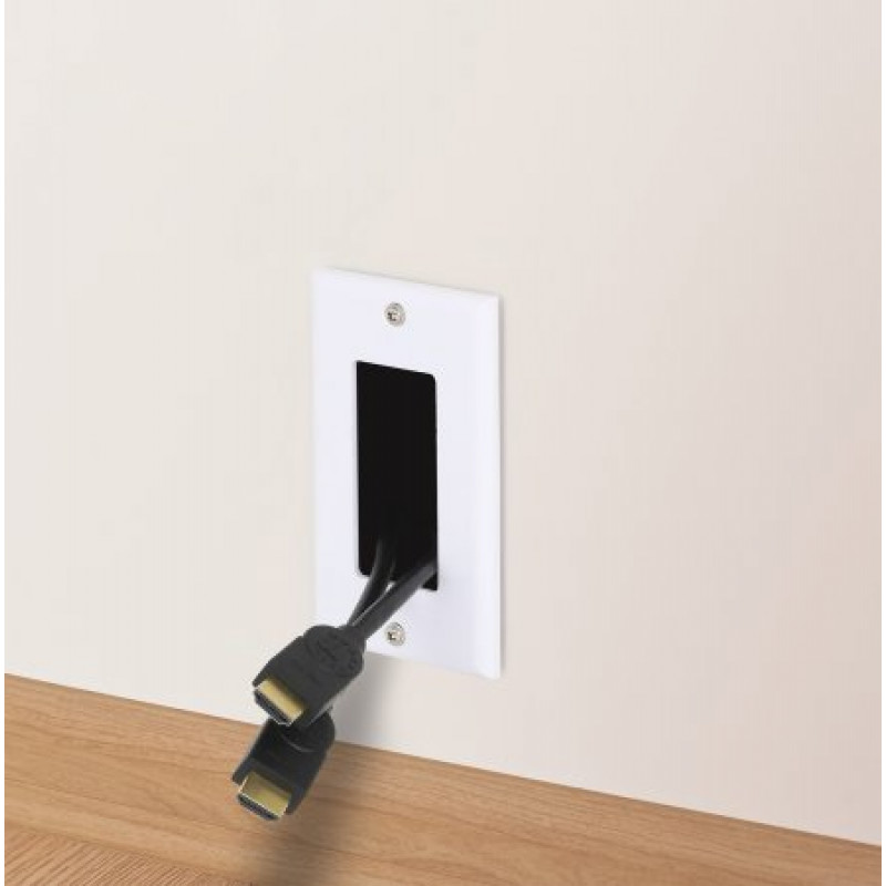 MANHATTAN CL3 Cabo HDMI de alta velocidade 4K@60Hz com Ethernet, 8 m, aprovado para instalação em parede, HDR, banhado a ouro, duplamente blindado, preto (356985)