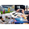 MANHATTAN CL3 Cabo HDMI de alta velocidade 4K@60Hz com Ethernet, 8 m, aprovado para instalação em parede, HDR, banhado a ouro, duplamente blindado, preto (356985)