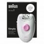 Braun Silk-épil 1 SE1-000 Depiladora (branco/rosa) 7500435224949