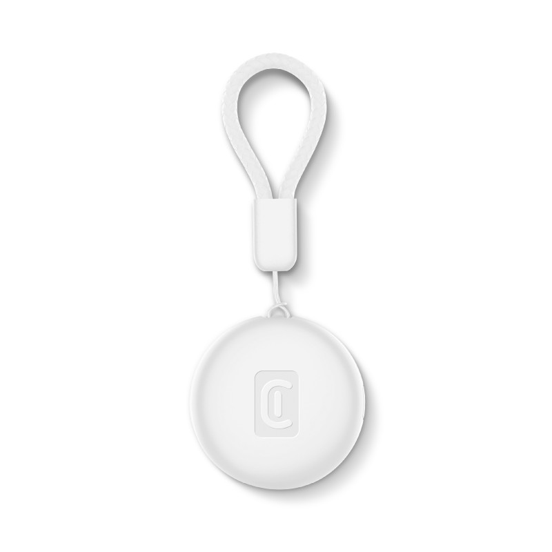 Cellularline Tracy Tag rastreador Bluetooth para Android, branco 61290