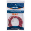 Intellinet Cabo de rede Cat6 UTP, RJ45, moldado, 1,5 m, vermelho 342155