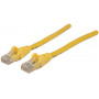 Intellinet Cabo de rede Cat6 UTP, 2 x RJ45, bainha anti-dobra moldada, 15,0 m, amarelo (342407)