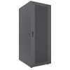 Armário de rede Intellinet 42U 19 polegadas, Preto RAL 9005, 600x1000mm, porta de vidro com fechadura 713733
