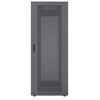 Armário de rede Intellinet 42U 19 polegadas, Preto RAL 9005, 600x1000mm, porta de vidro com fechadura 713733