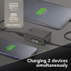 Cellularline Powerview IQ Powerbank 10000 mAh, 45 W, USB-C / USB-A, ecrã IQ 61435
