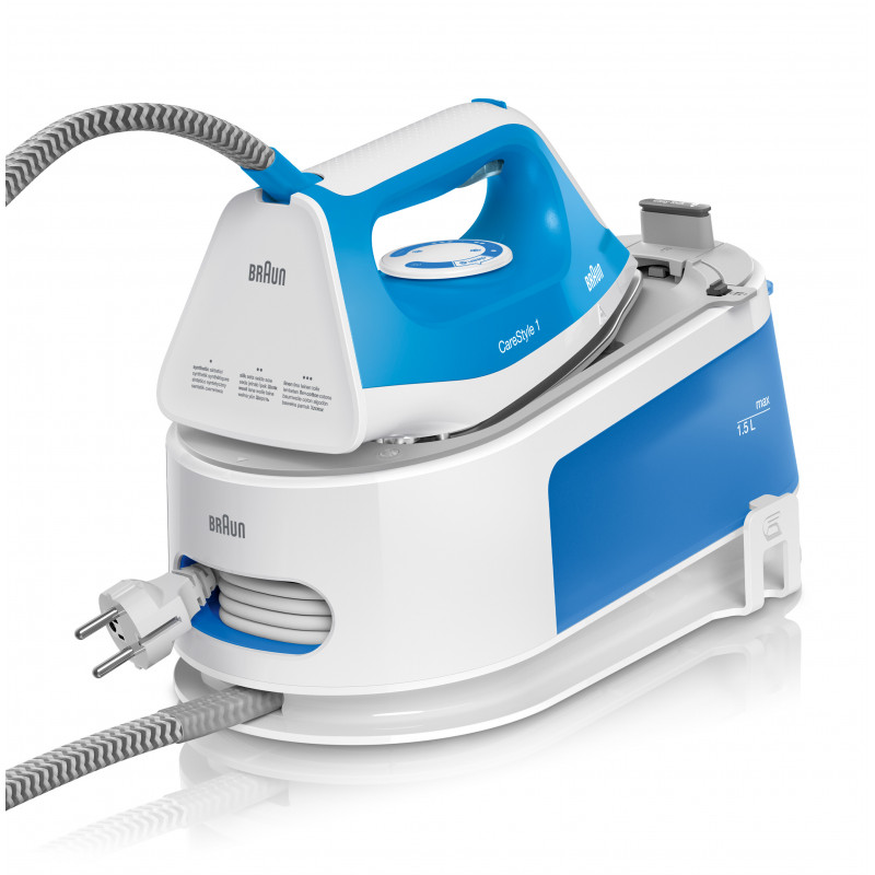 Braun CareStyle 1 IS1012BL Ferro de engomar a vapor com caldeira Azul