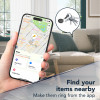 Cellularline TRACY TAG rastreador Bluetooth para Apple Find My, preto 60994