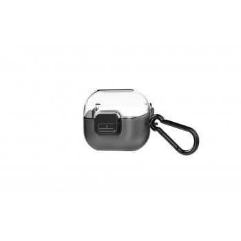 Capa Samsung Galaxy Clip para Buds 3 Pro Capa protetora TPU transparente com mosquetão GP-FPR630HICBW