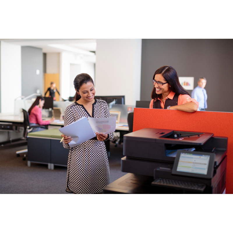 Impressora multifunções HP LaserJet Enterprise Flow MFP M880z+ - cor - laser - A3 - 46 ppm - 4100 folhas - USB, LAN