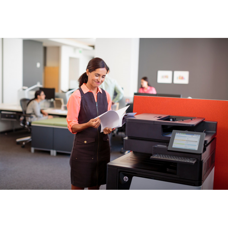Impressora multifunções HP LaserJet Enterprise Flow MFP M880z+ - cor - laser - A3 - 46 ppm - 4100 folhas - USB, LAN