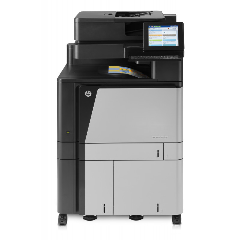 Impressora multifunções HP LaserJet Enterprise Flow MFP M880z+ - cor - laser - A3 - 46 ppm - 4100 folhas - USB, LAN