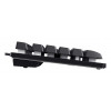 Teclado gaming Trust Gaming GXT833 THADO TKL - Tenkeyless, placa superior em metal, retroiluminação LED multicolorida, membrana, USB com fio
