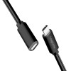 LogiLink CU0211 cabo de extensão USB-C 100W 2m preto