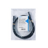 LogiLink CU0211 cabo de extensão USB-C 100W 2m preto
