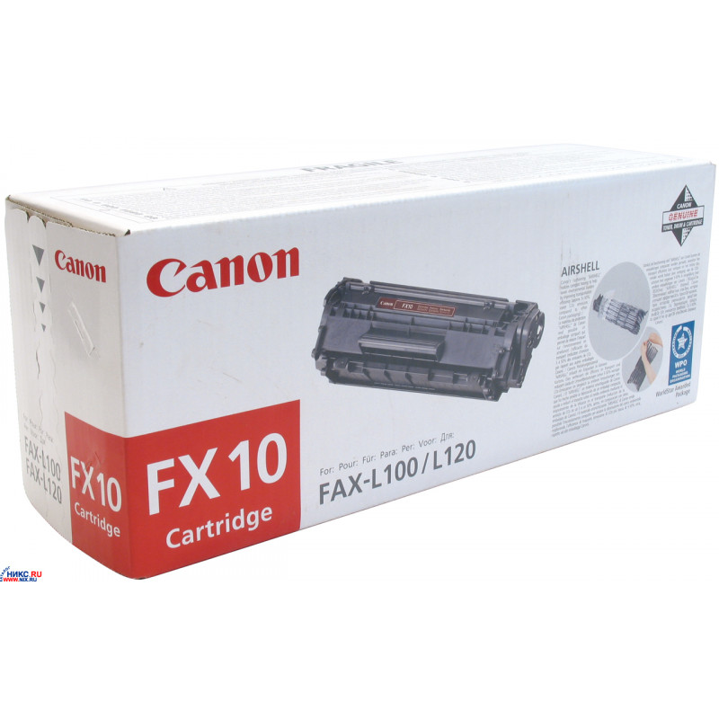 Cartucho de toner Canon FX10 - 2000 páginas - laser - preto