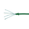 Cabo de patch LogiLink SlimLine Cat 6a STP RJ-45 5m verde RAL 6029 CQ9075S
