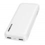 LogiLink PA0323W power bank 20000 mAh branco - 2x USB-A, 1x USB-C, 20W PD